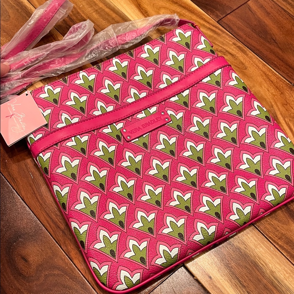 Vera Bradley slim & Trim Hipster petite pink crossbody bag - NWT